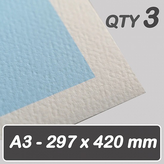 A1 - 594 x 841 mm Creative Textured Cotton Paper 320gsm (QTY 1)